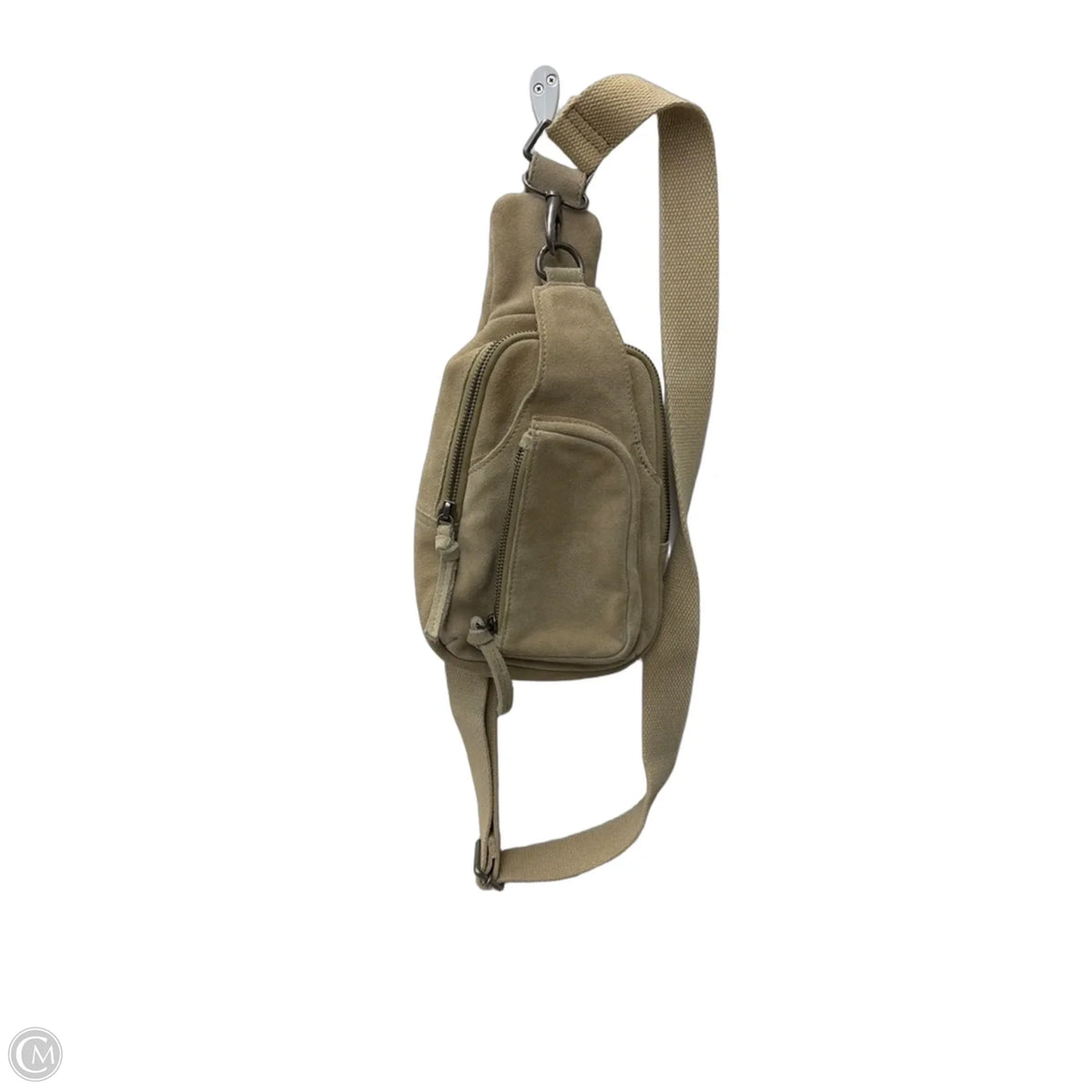 Crossbody Leather By Free People, Size: Small