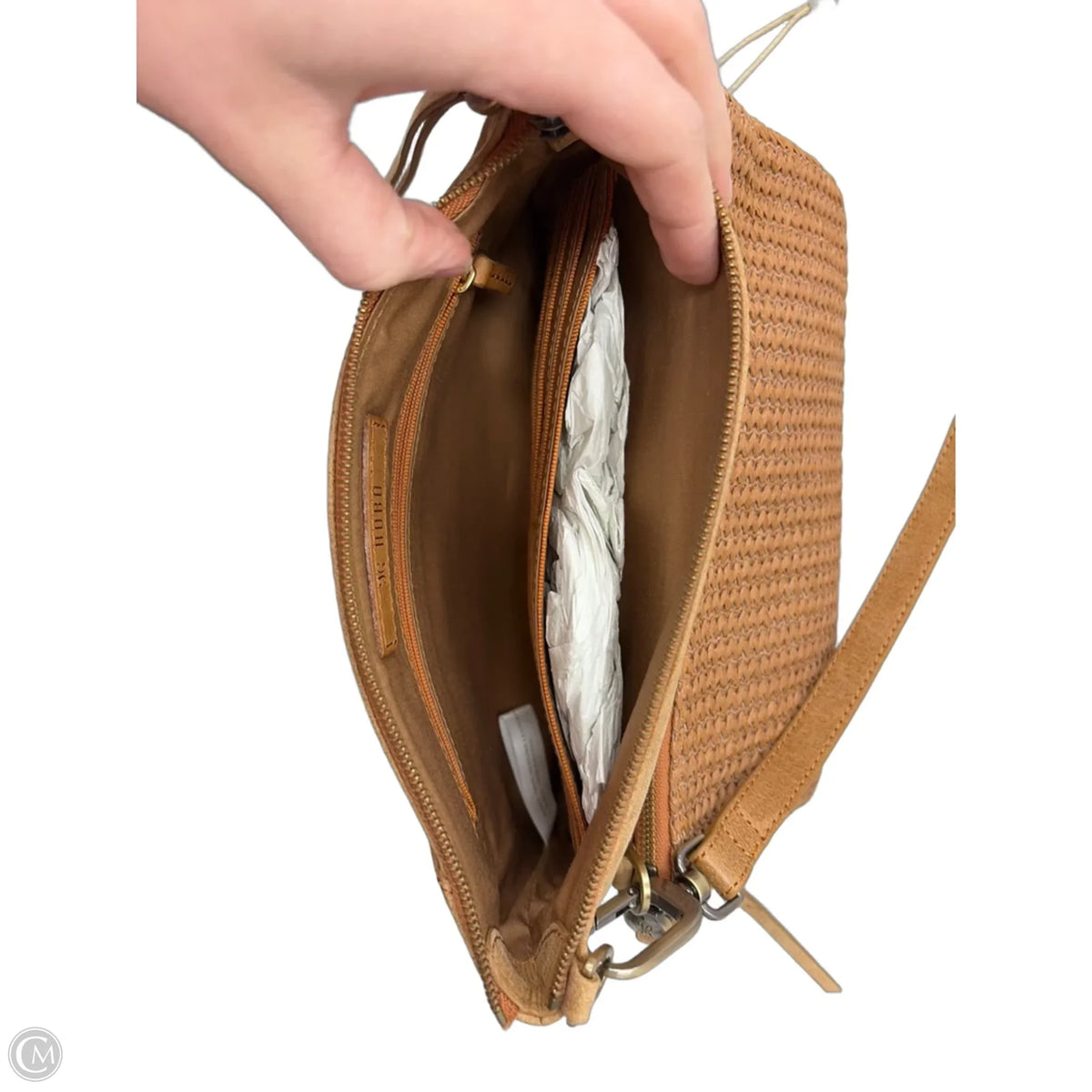 Crossbody Leather By Hobo Intl, Size: Small