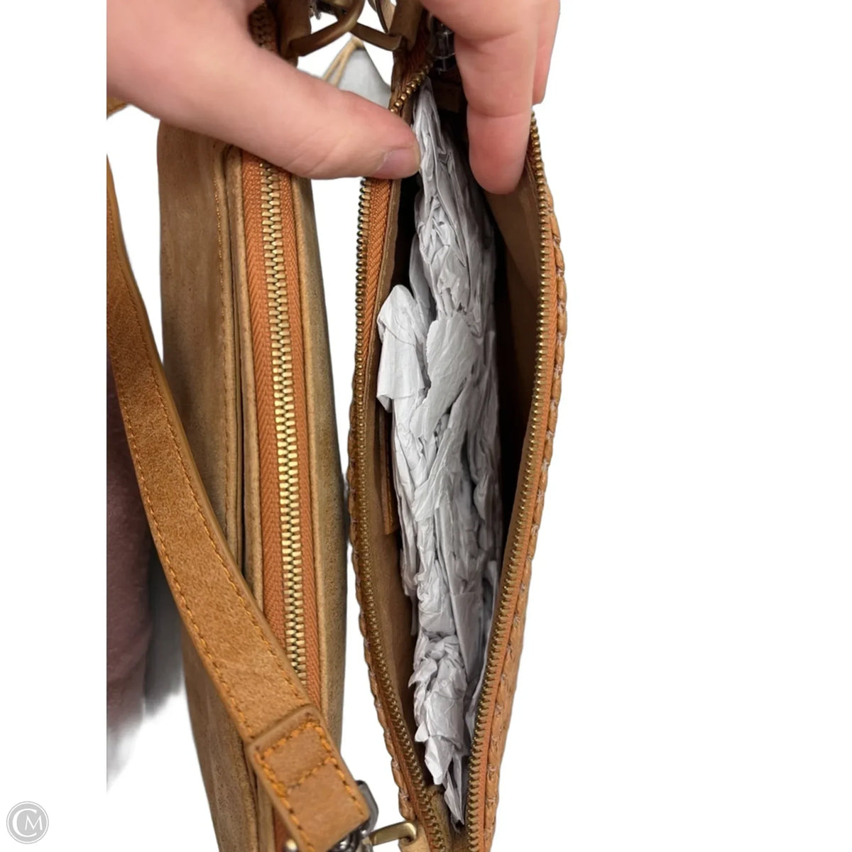 Crossbody Leather By Hobo Intl, Size: Small