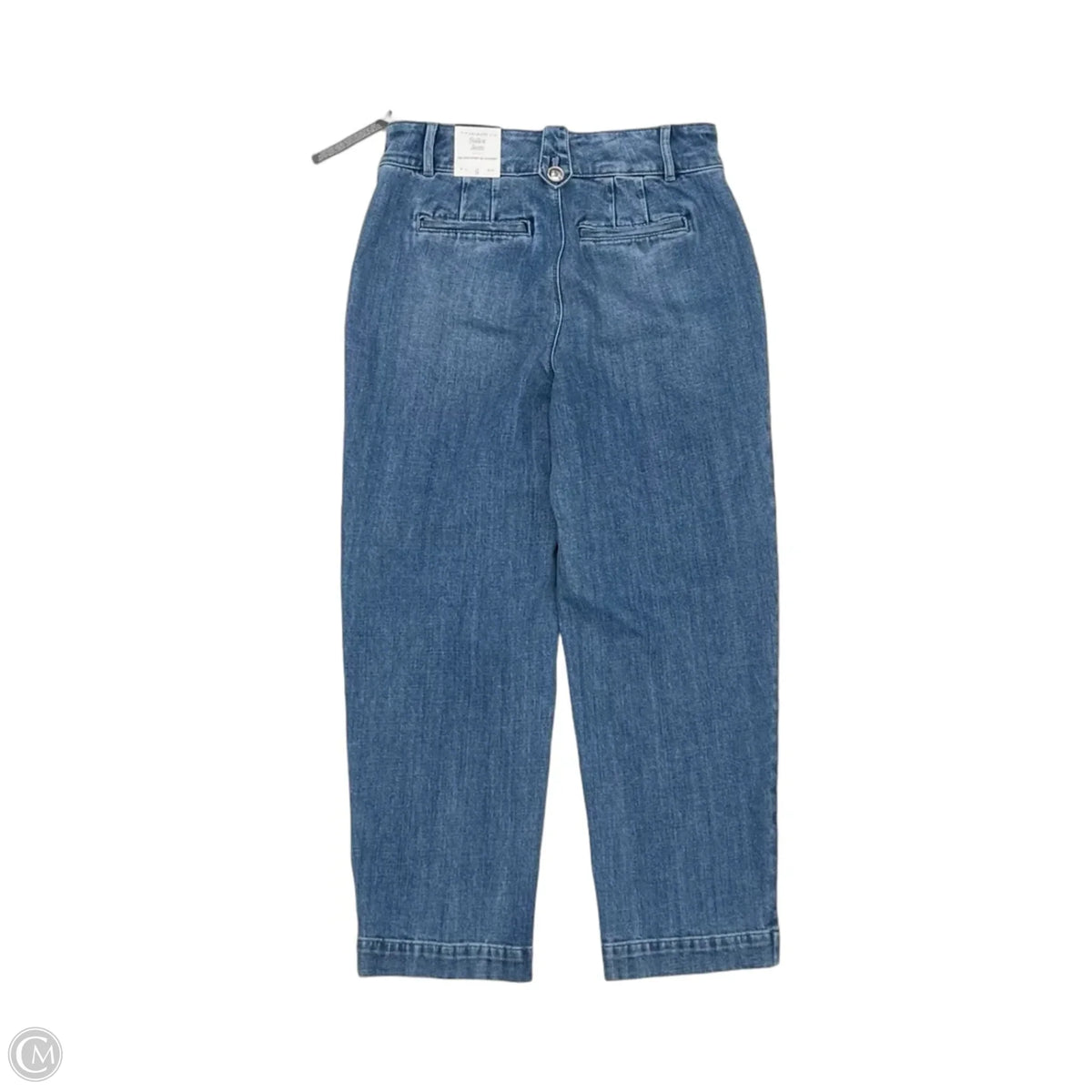 Jeans Straight By Talbots In Blue Denim, Size: 6