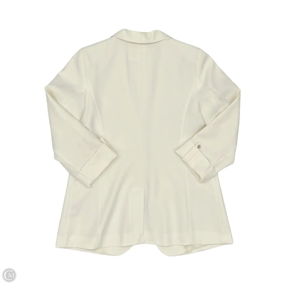 Blazer By Apt 9 In Cream, Size: M