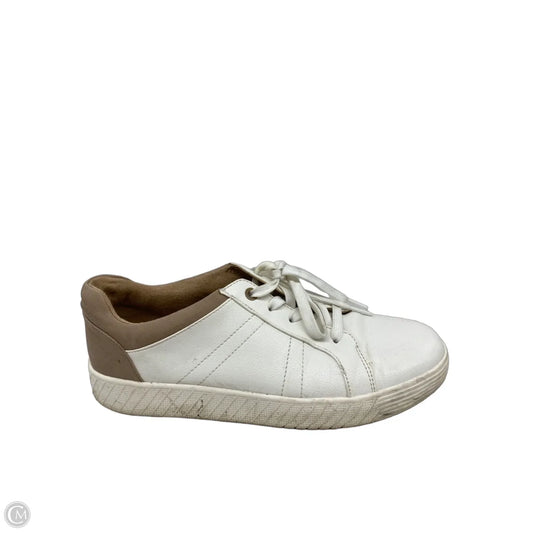 Shoes Sneakers By Naturalizer In Cream & Tan, Size: 9