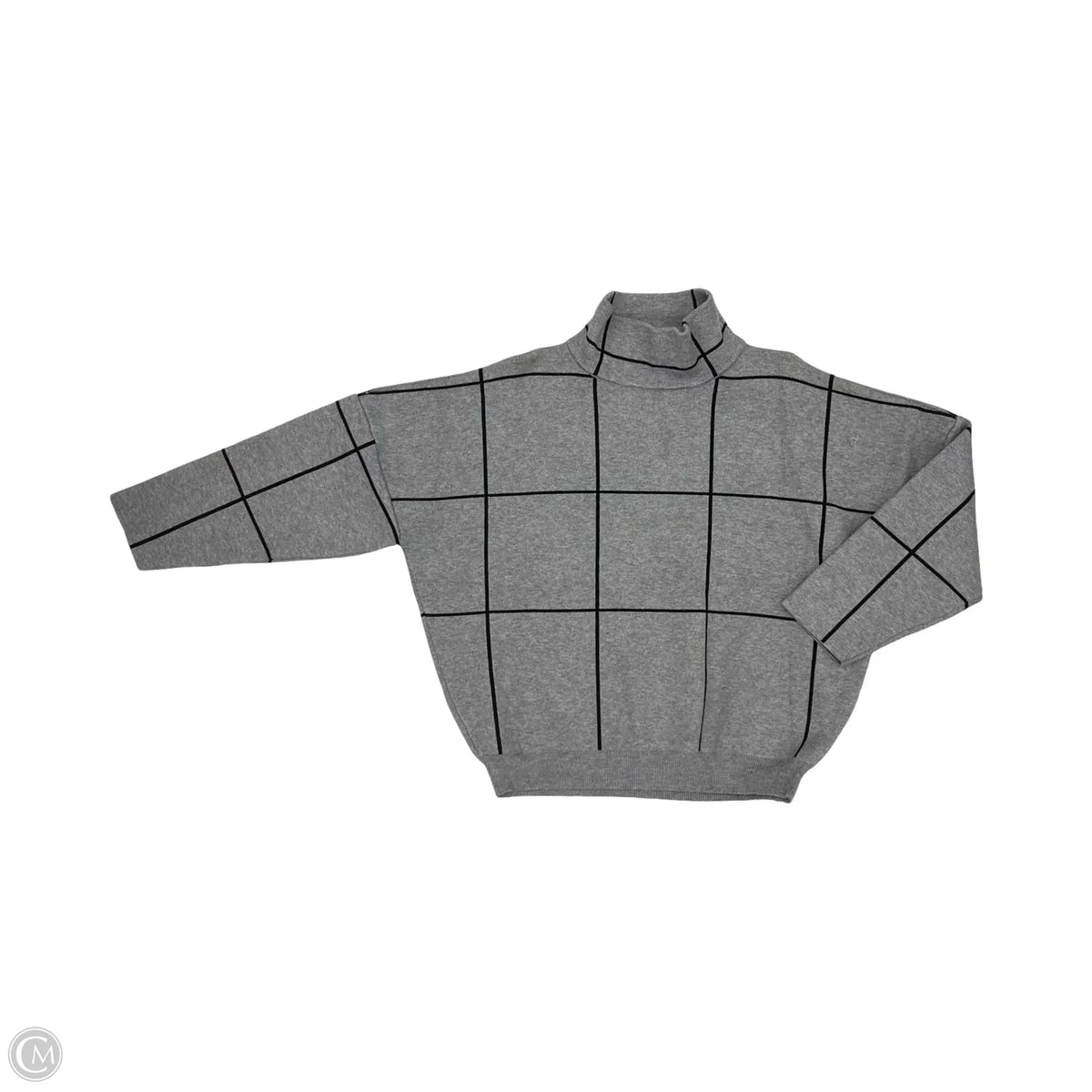 Sweater By Chicwish In Black & Grey, Size: L