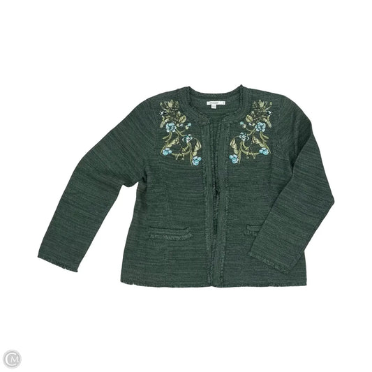 Blazer By Chicos In Green, Size: L