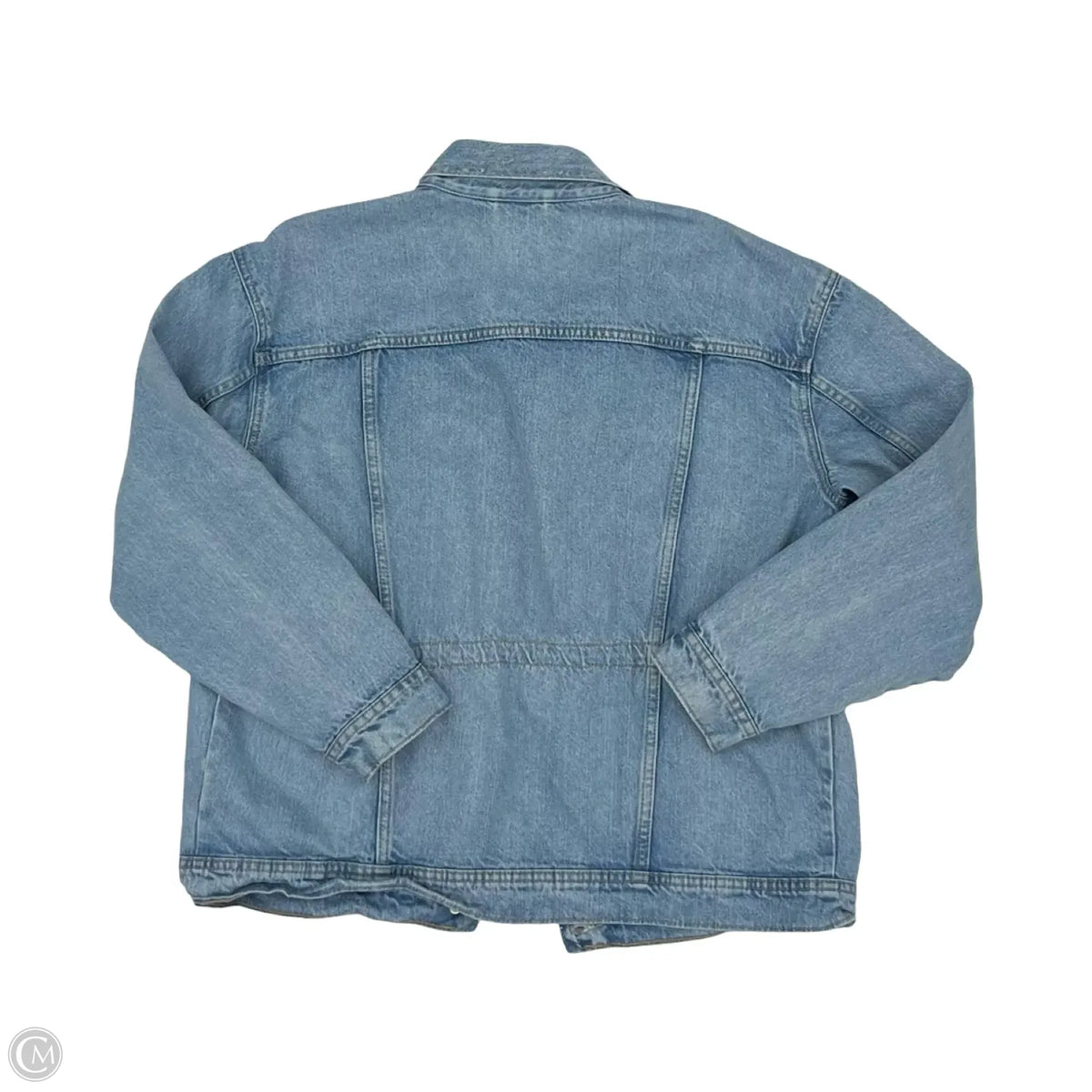 Jacket Denim By Gap In Blue Denim, Size: M