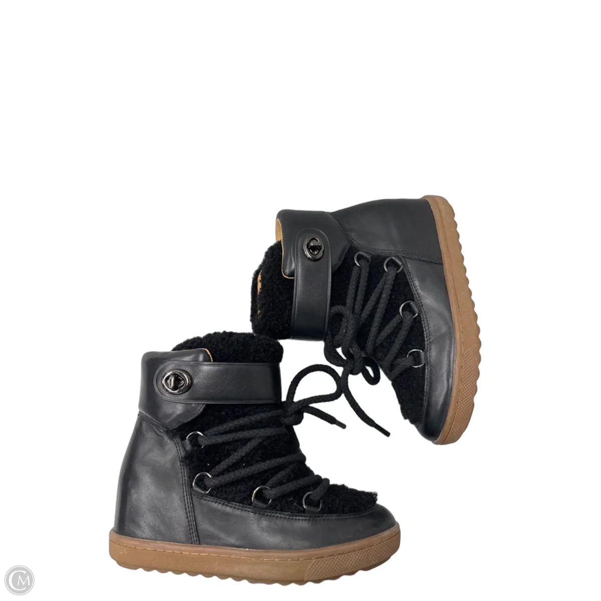 Shoes Designer By Coach In Black, Size: 6.5