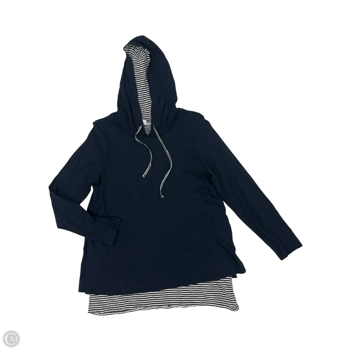 Top Long Sleeve By J. Jill In Navy, Size: S