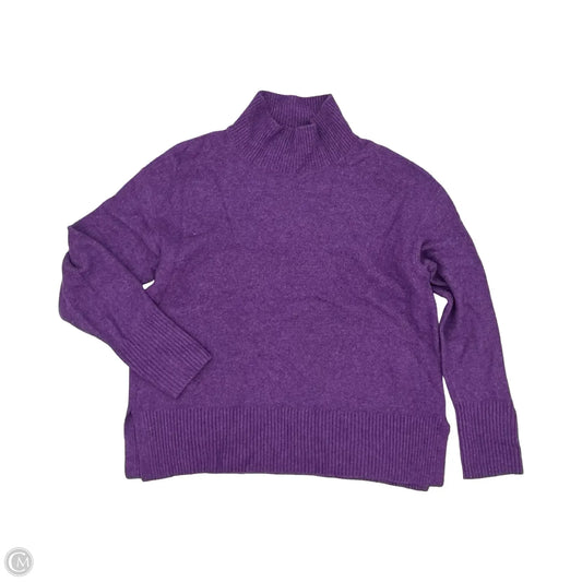 Sweater By J. Crew In Purple, Size: M