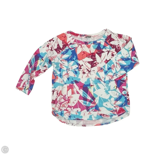 Top Long Sleeve By Talbots In Multi-colored, Size: 1x