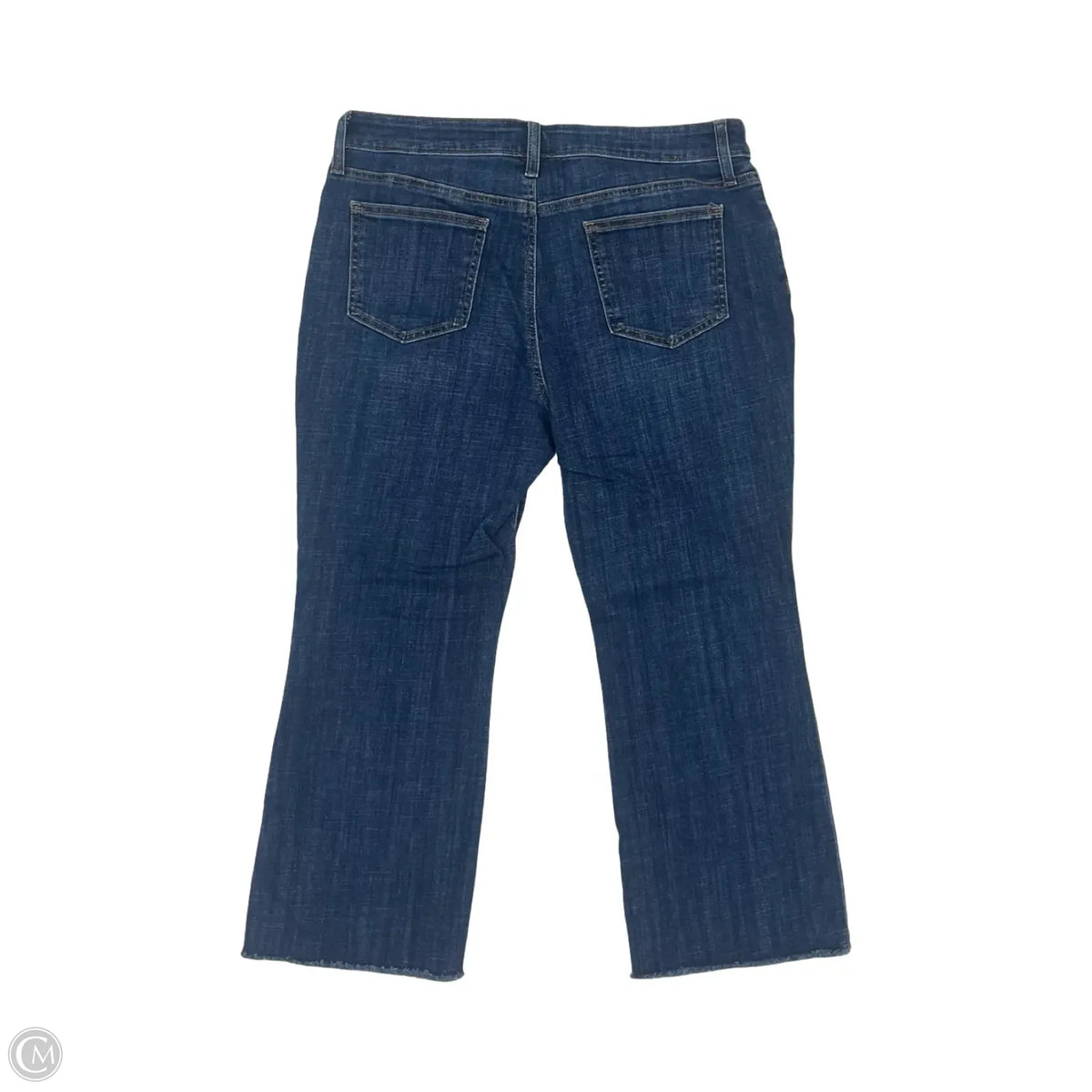 Jeans Flared By Chicos In Blue Denim, Size: 10p
