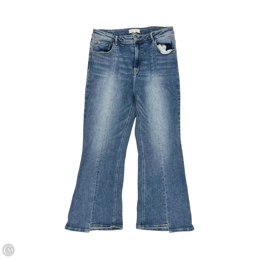 Jeans Boot Cut By Risen In Blue Denim, Size: 2x