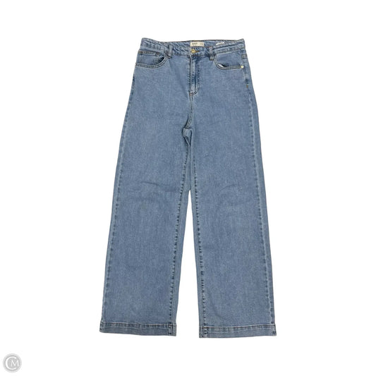 Jeans Wide Leg By Oat In Blue Denim, Size: 10