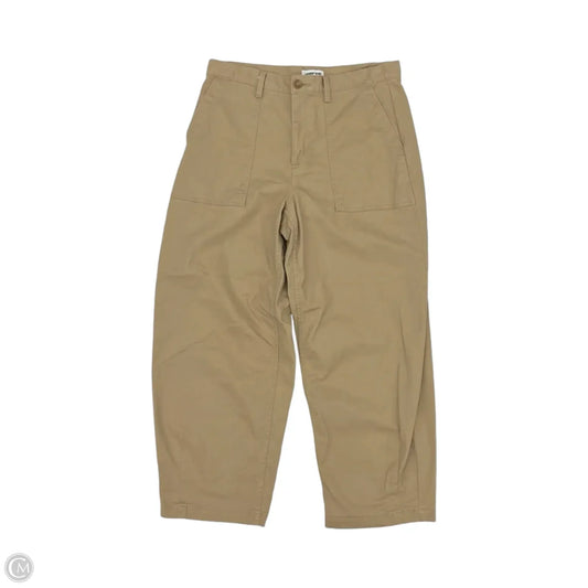 Pants Wide Leg By Lands End In Tan, Size: 14