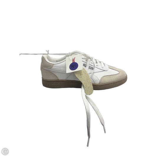 Shoes Sneakers By Reebok In Cream & Tan, Size: 8.5