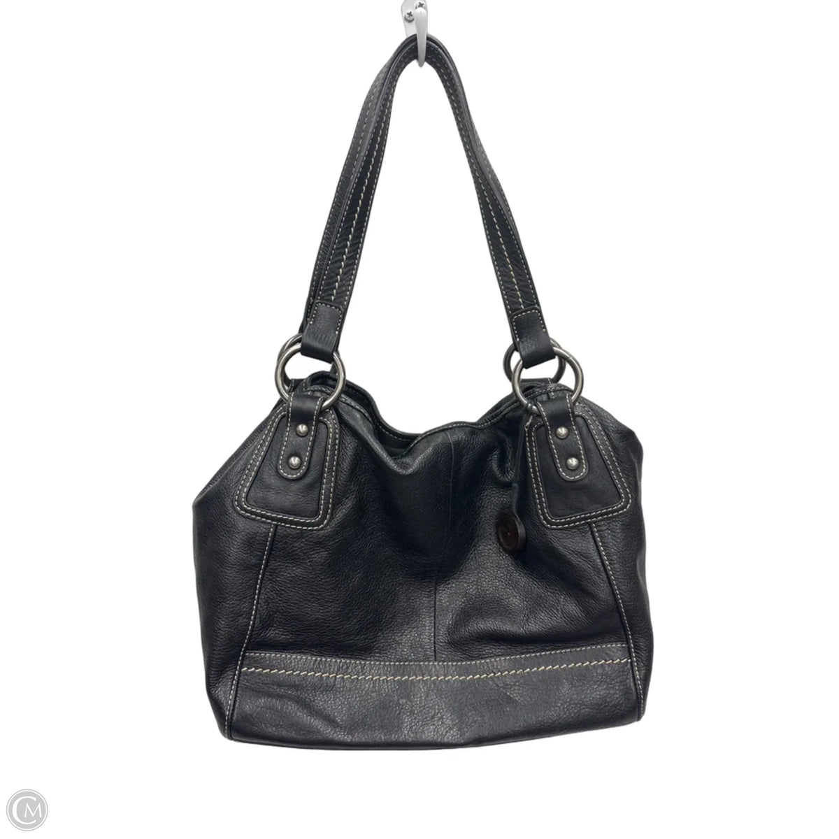 Handbag Leather By The Sak, Size: Medium