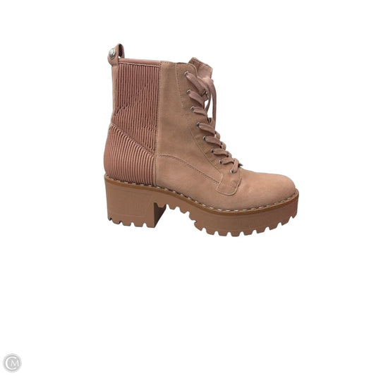 Boots Leather By Vince Camuto In Brown, Size: 8