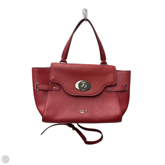 Handbag Designer By Coach, Size: Large