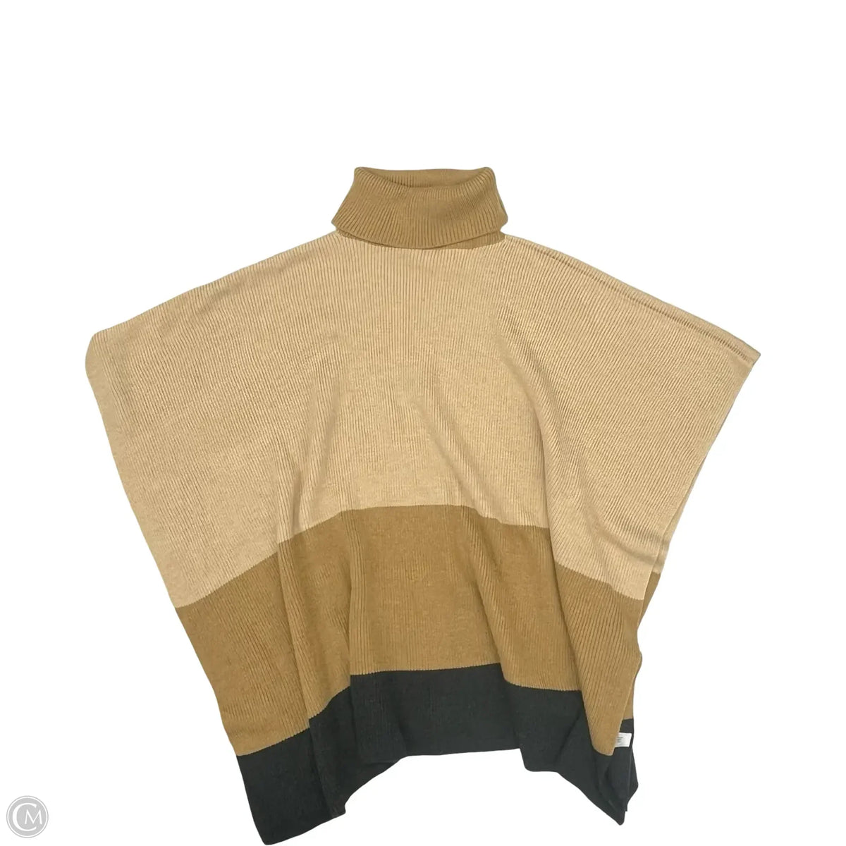 Poncho By Lane Bryant In Tan, Size: Osfm