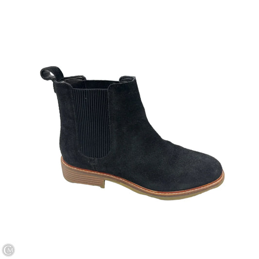 Boots Ankle Heels By Clarks In Black, Size: 8