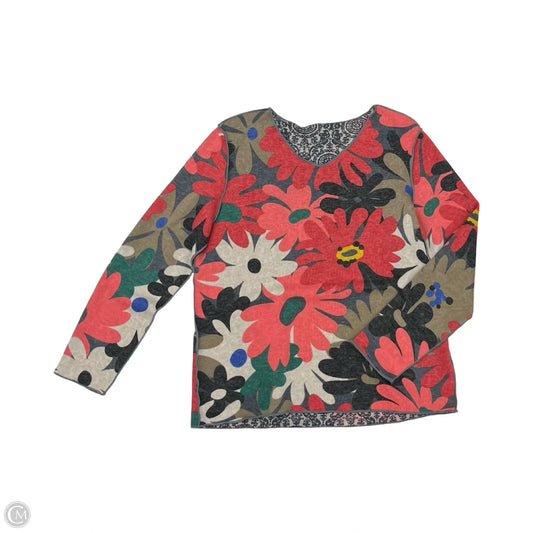 Top Long Sleeve By Clothes Mentor In Multi-colored, Size: S