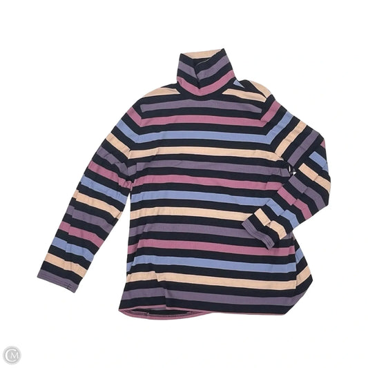 Top Long Sleeve By Cj Banks In Striped Pattern, Size: 3x