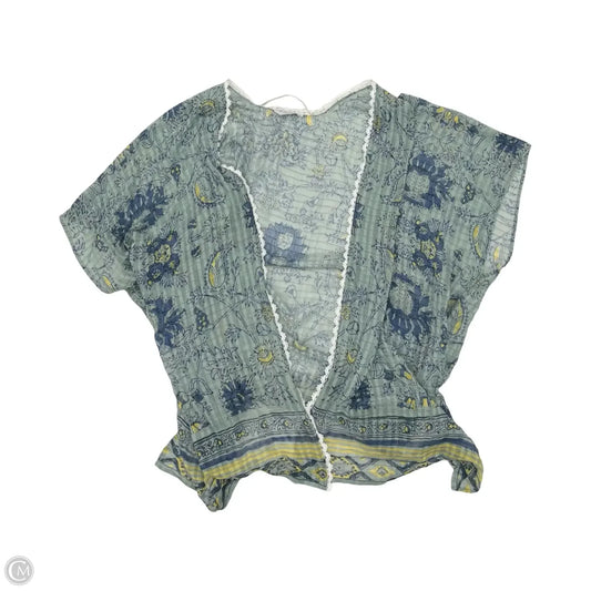 Kimono By Lucky Brand In Green, Size: 2x
