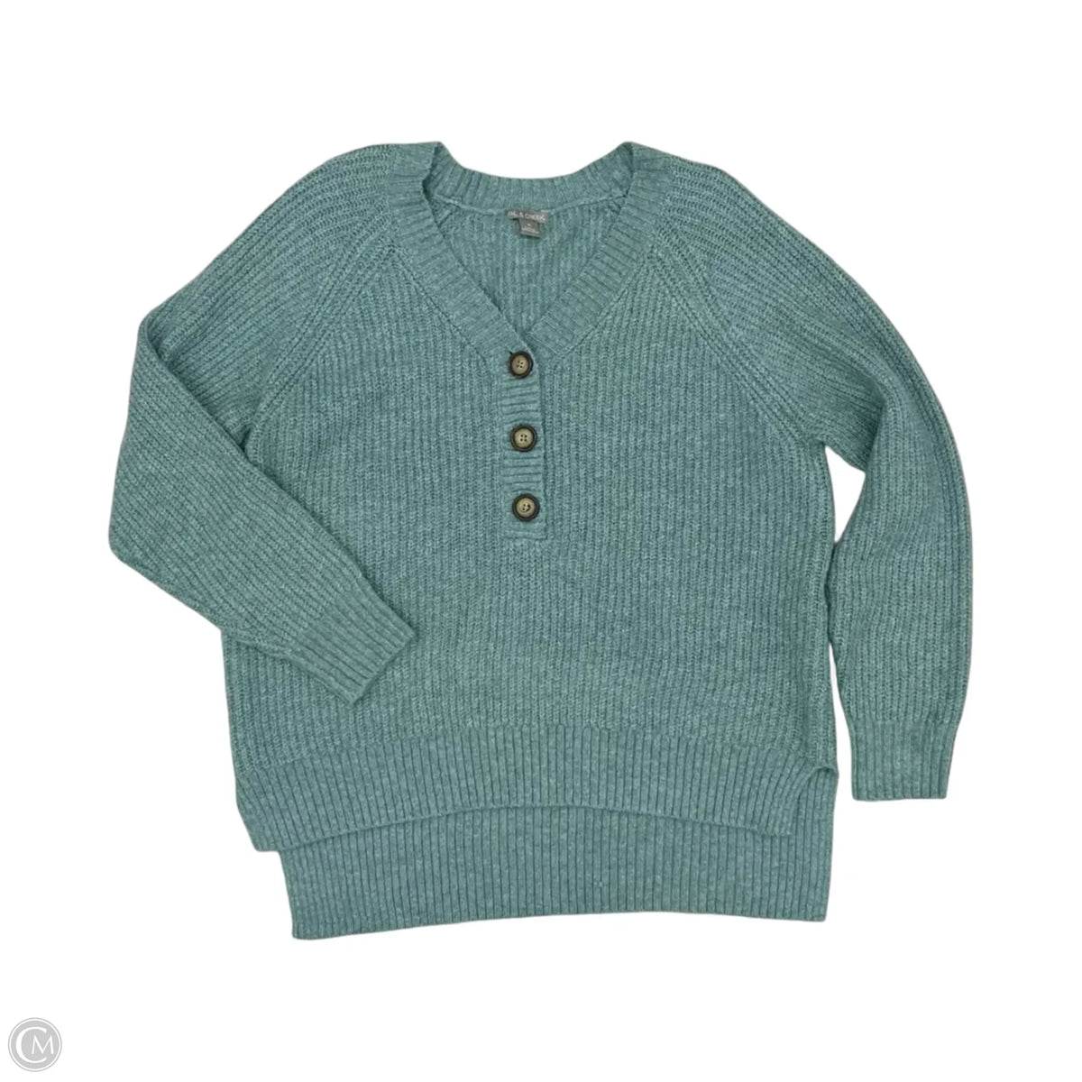 Sweater By Falls Creek In Blue, Size: Xl