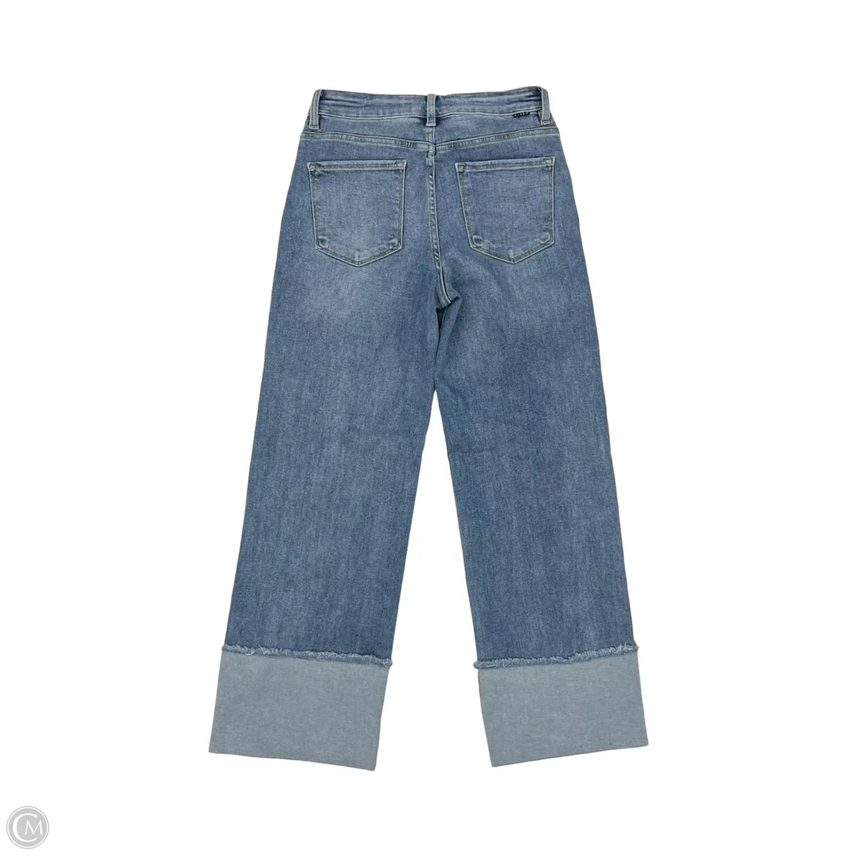 Jeans Straight By Risen In Blue Denim, Size: 4