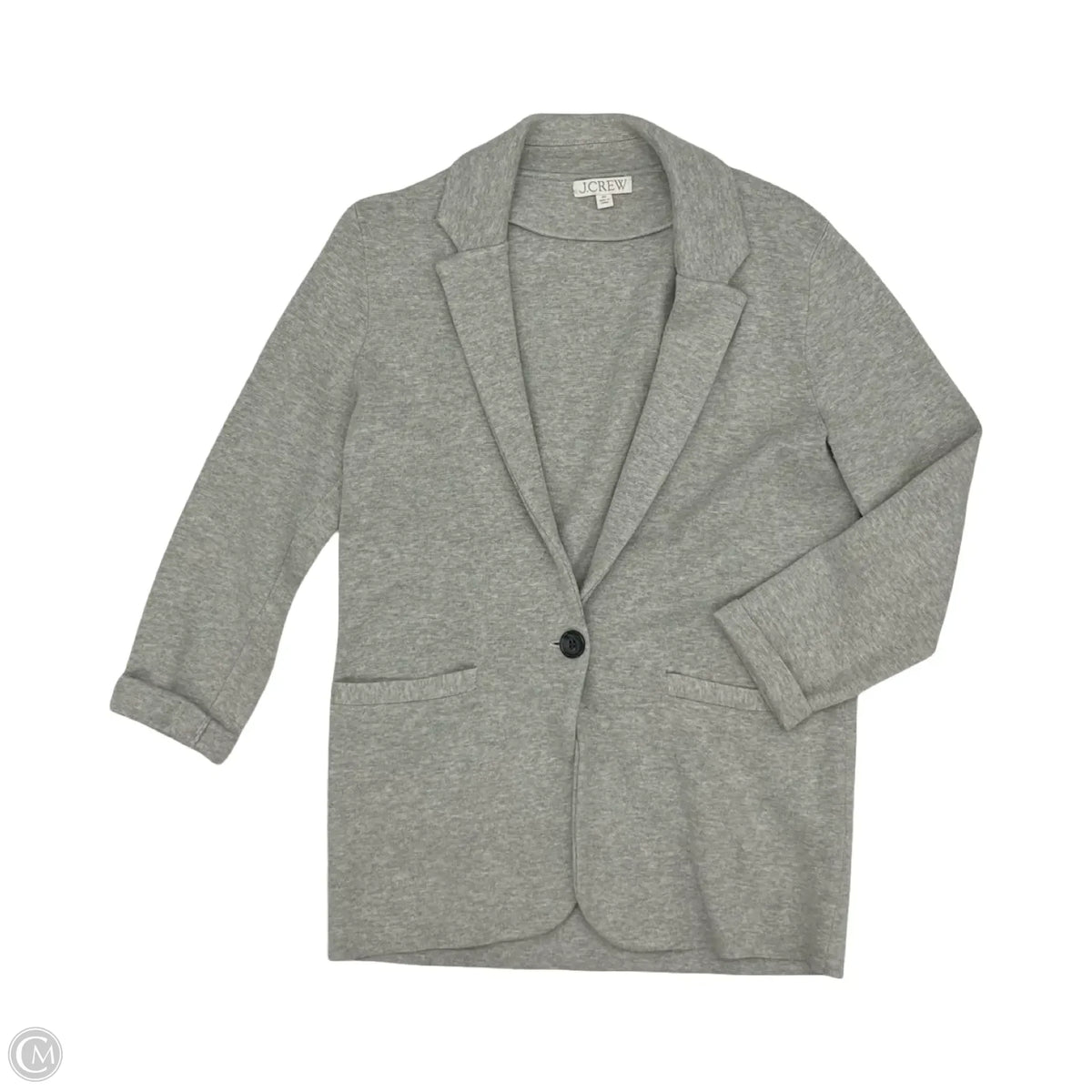 Blazer By J. Crew In Grey, Size: Xs