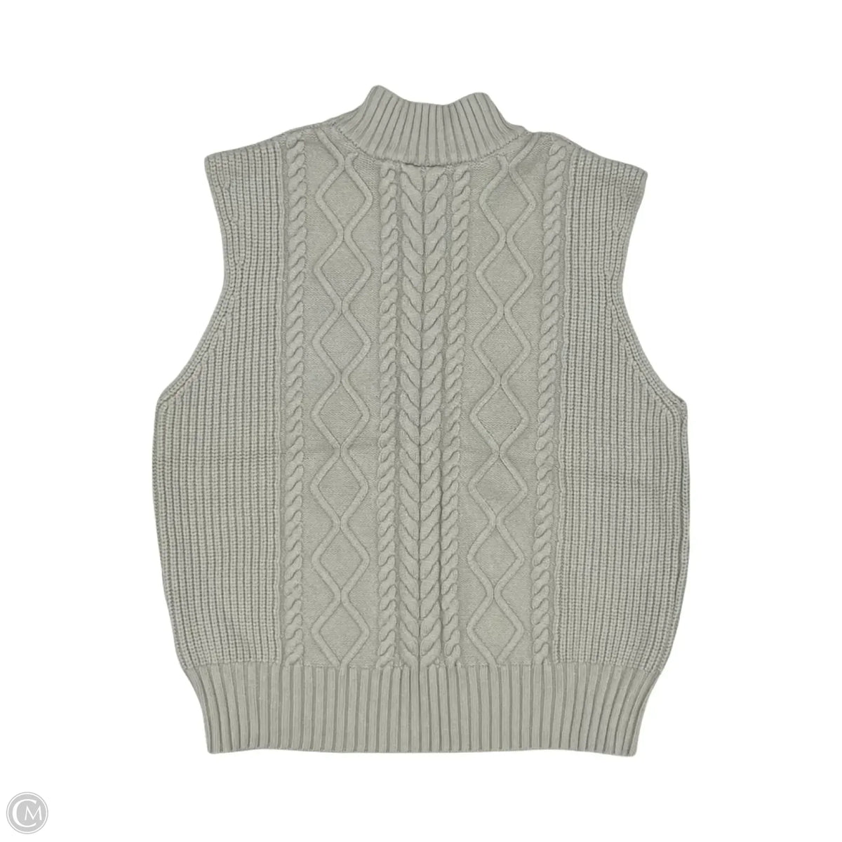Vest Sweater By Varley In Grey, Size: M