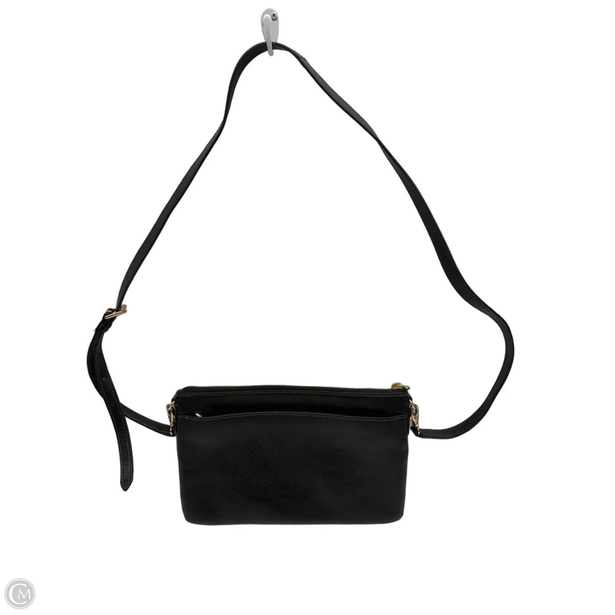 Crossbody Leather By Fossil, Size: Medium