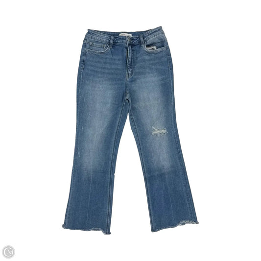 Jeans Boot Cut By Flying Monkey In Blue Denim, Size: 10