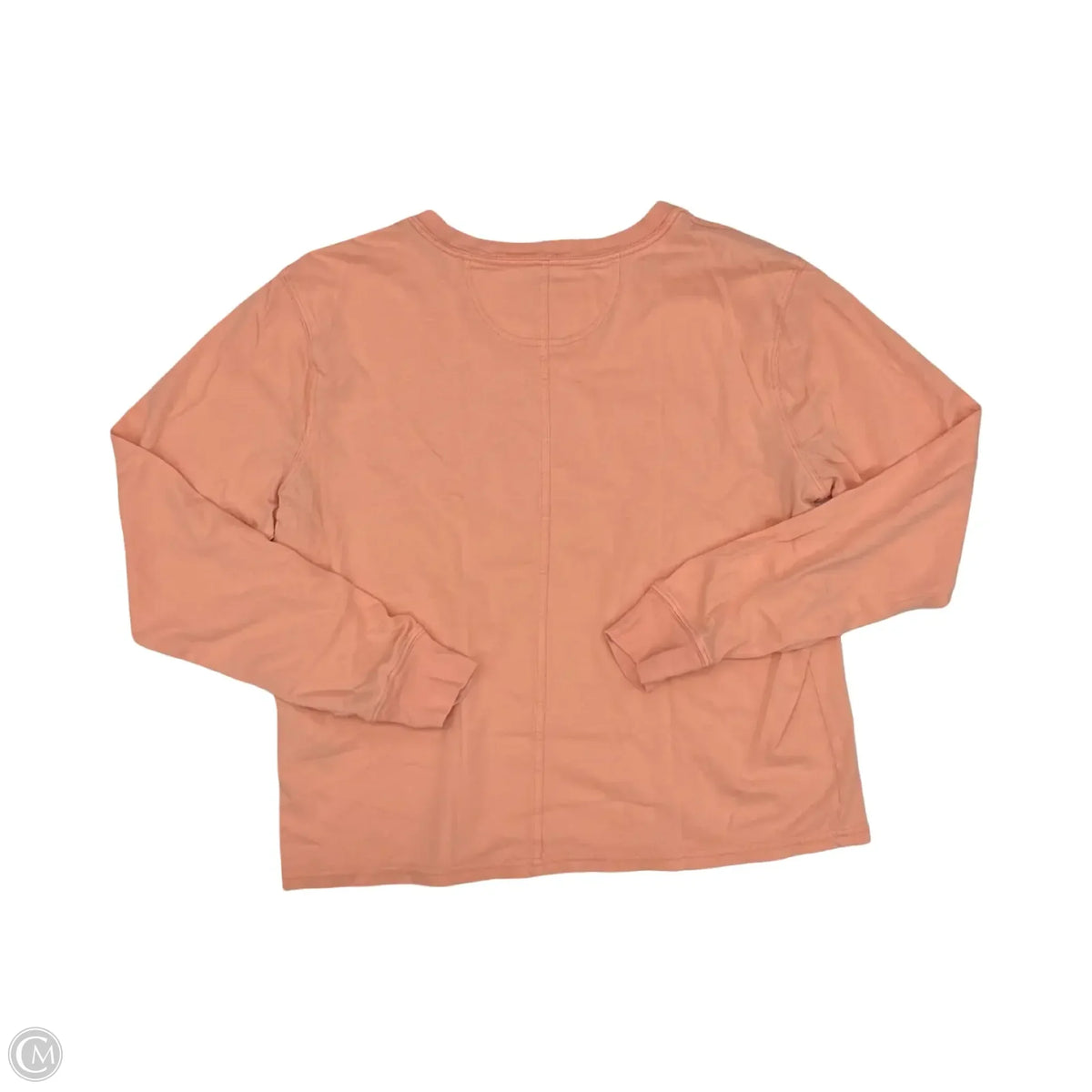 Top Long Sleeve By Carhartt In Peach, Size: S