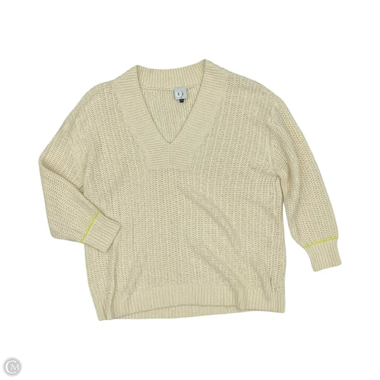 Sweater By Cabi In Cream, Size: M