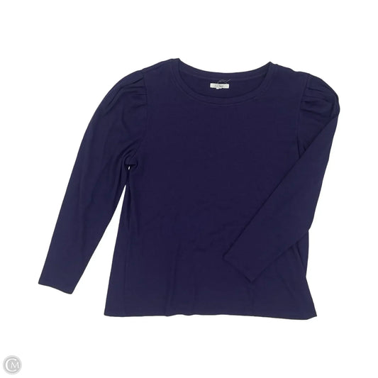 Top Long Sleeve By Maurices In Purple, Size: L