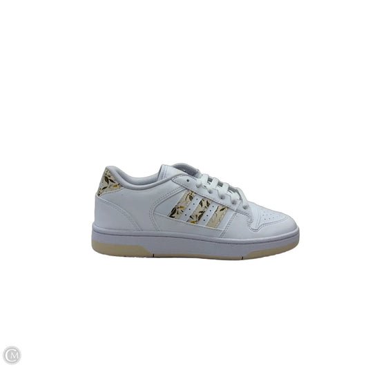 Shoes Sneakers By Adidas In Cream & White, Size: 7.5