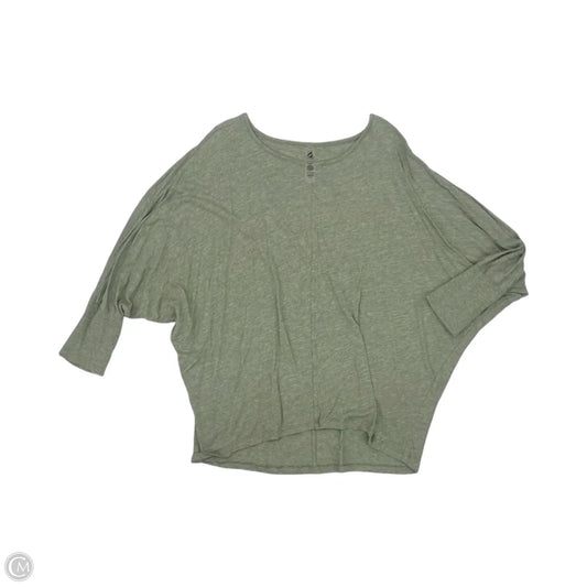 Top Long Sleeve By Lou And Grey In Green, Size: Xl