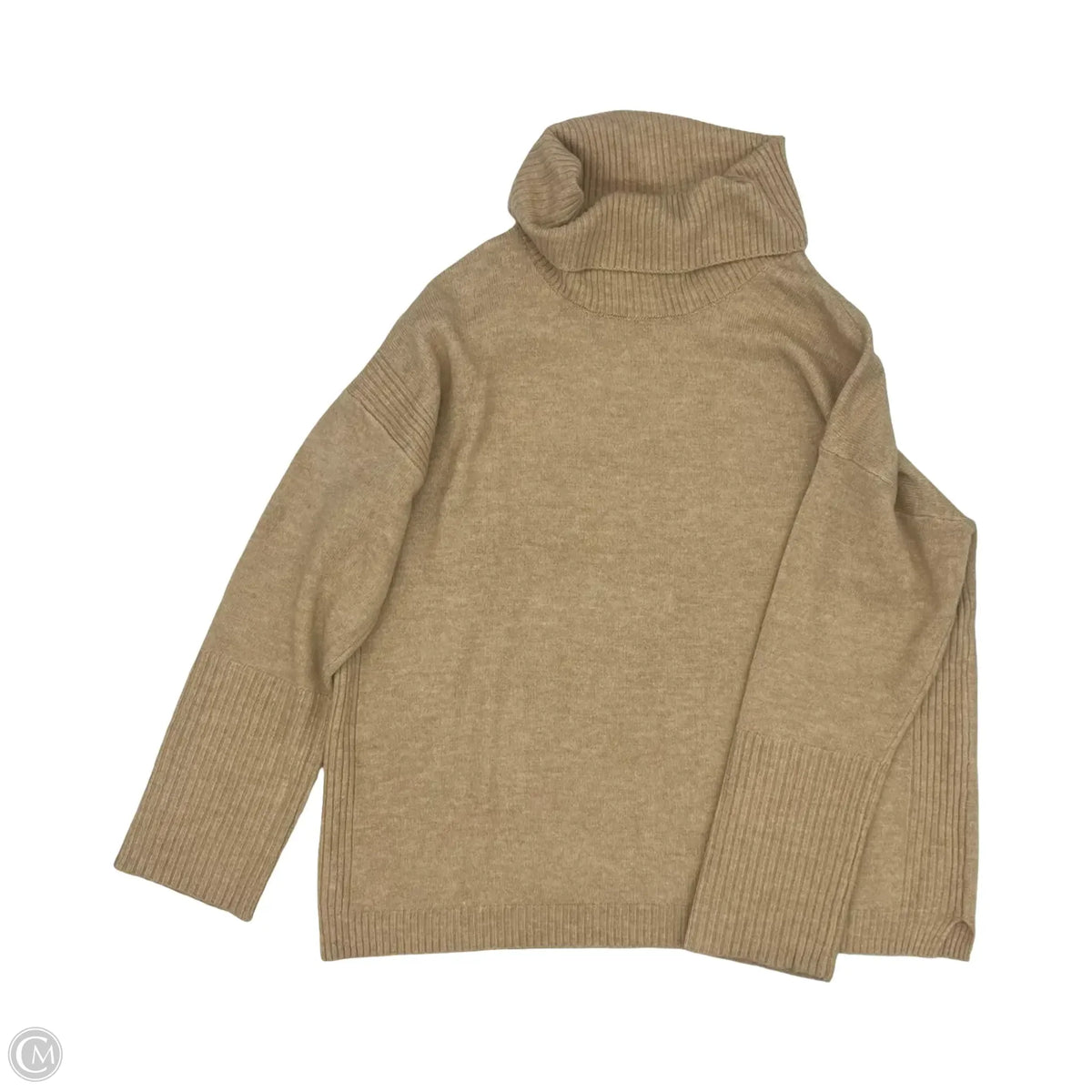Sweater By Loft In Tan, Size: Xl