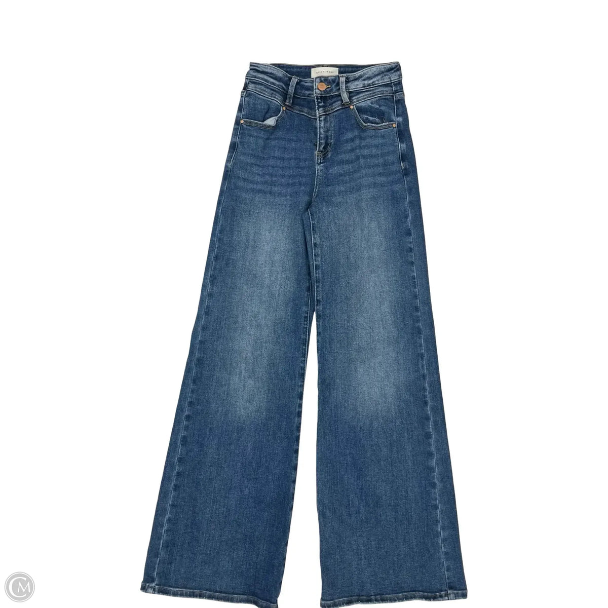 Jeans Wide Leg By Risen In Blue Denim, Size: 2