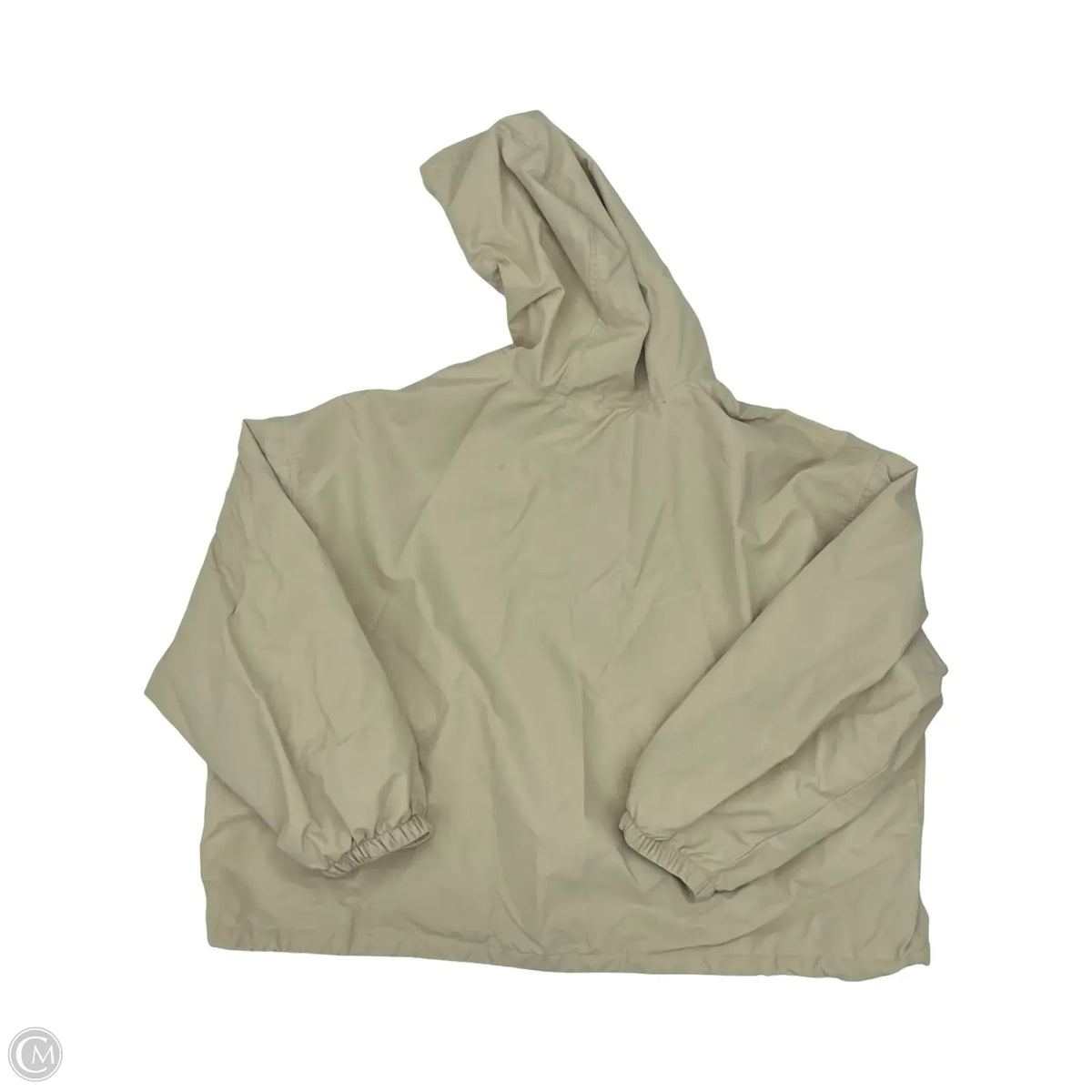 Jacket Windbreaker By Old Navy In Tan, Size: 2x