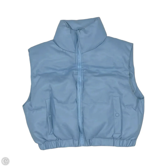 Vest Puffer & Quilted By Clothes Mentor In Blue, Size: M