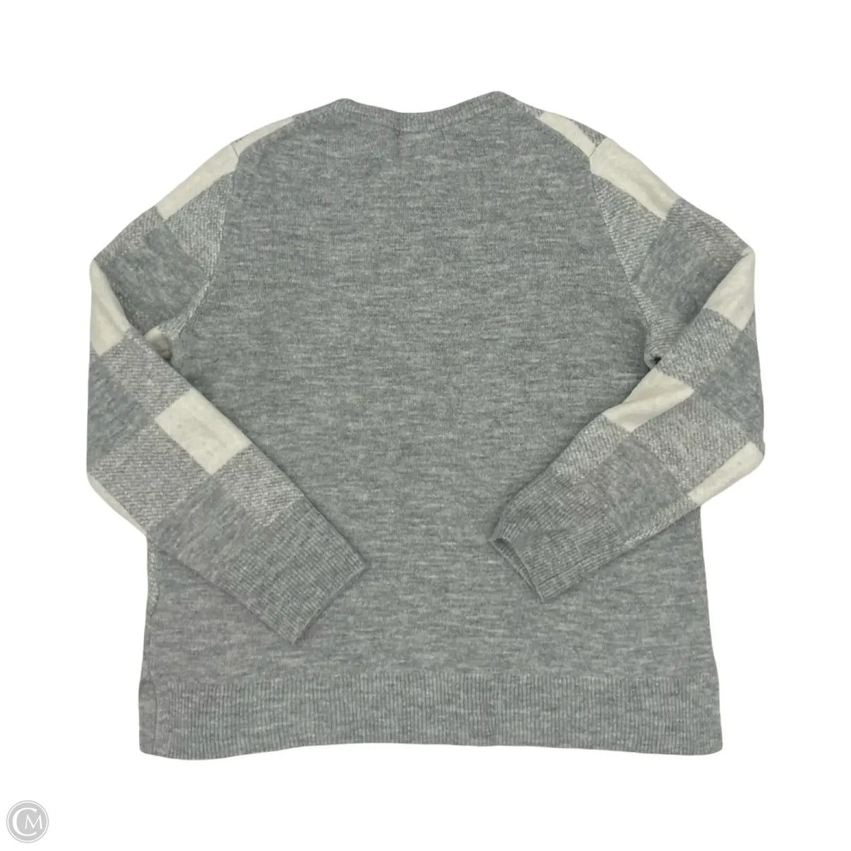 Sweater By Old Navy In Grey & White, Size: Xl