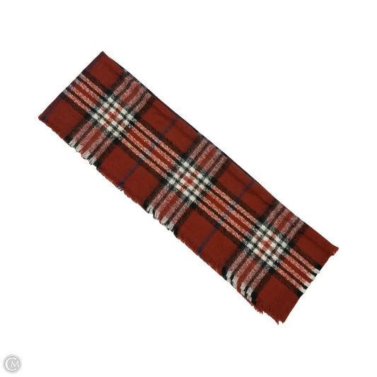 Scarf Winter By Clothes Mentor In Orange