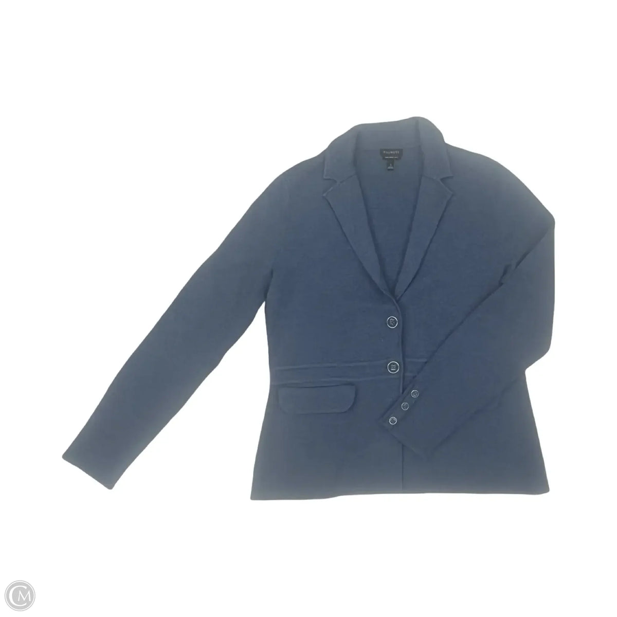 Sweater Cardigan By Talbots In Blue, Size: S