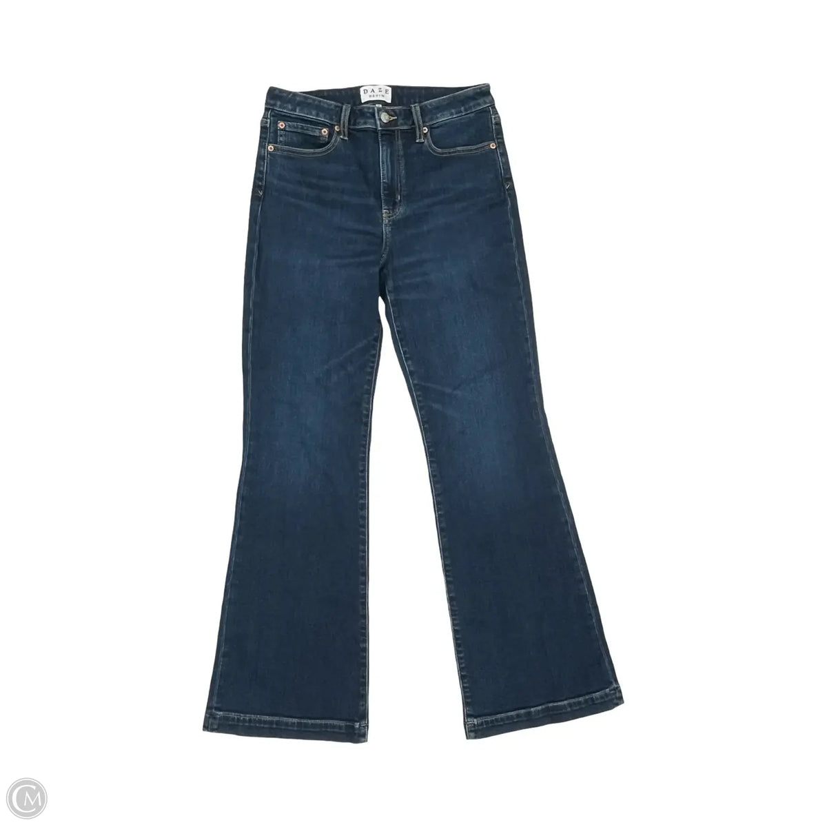 Jeans Boot Cut By Daze Denim In Blue Denim, Size: 8
