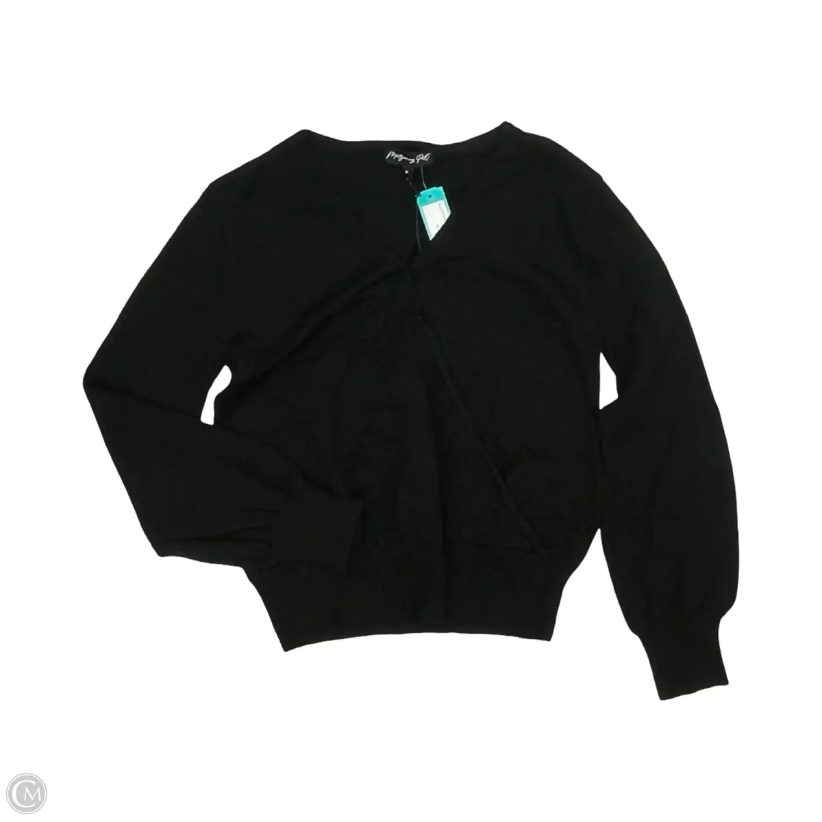 Sweater By Clothes Mentor In Black, Size: M