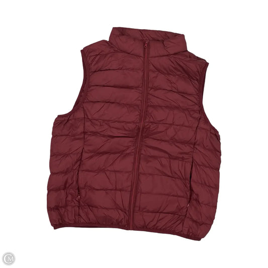 Vest Puffer & Quilted By 89th And Madison In Red, Size: Xl