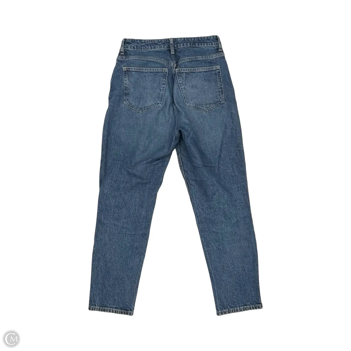 Jeans Straight By H&m In Blue Denim, Size: 8