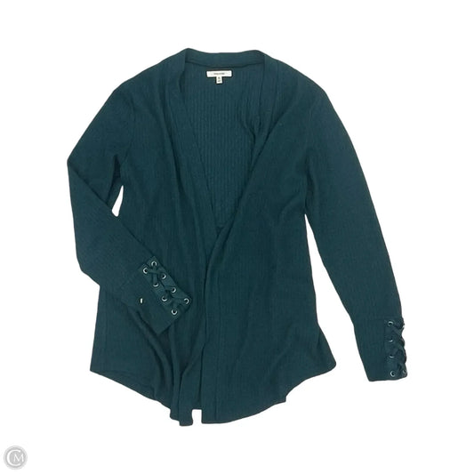 Sweater Cardigan By Maurices In Green, Size: M