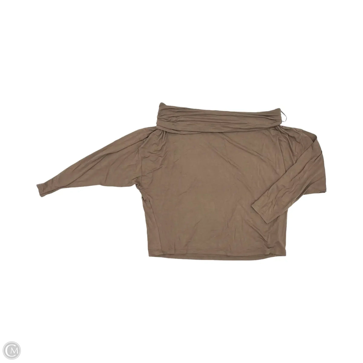 Top Long Sleeve By Express In Brown, Size: L